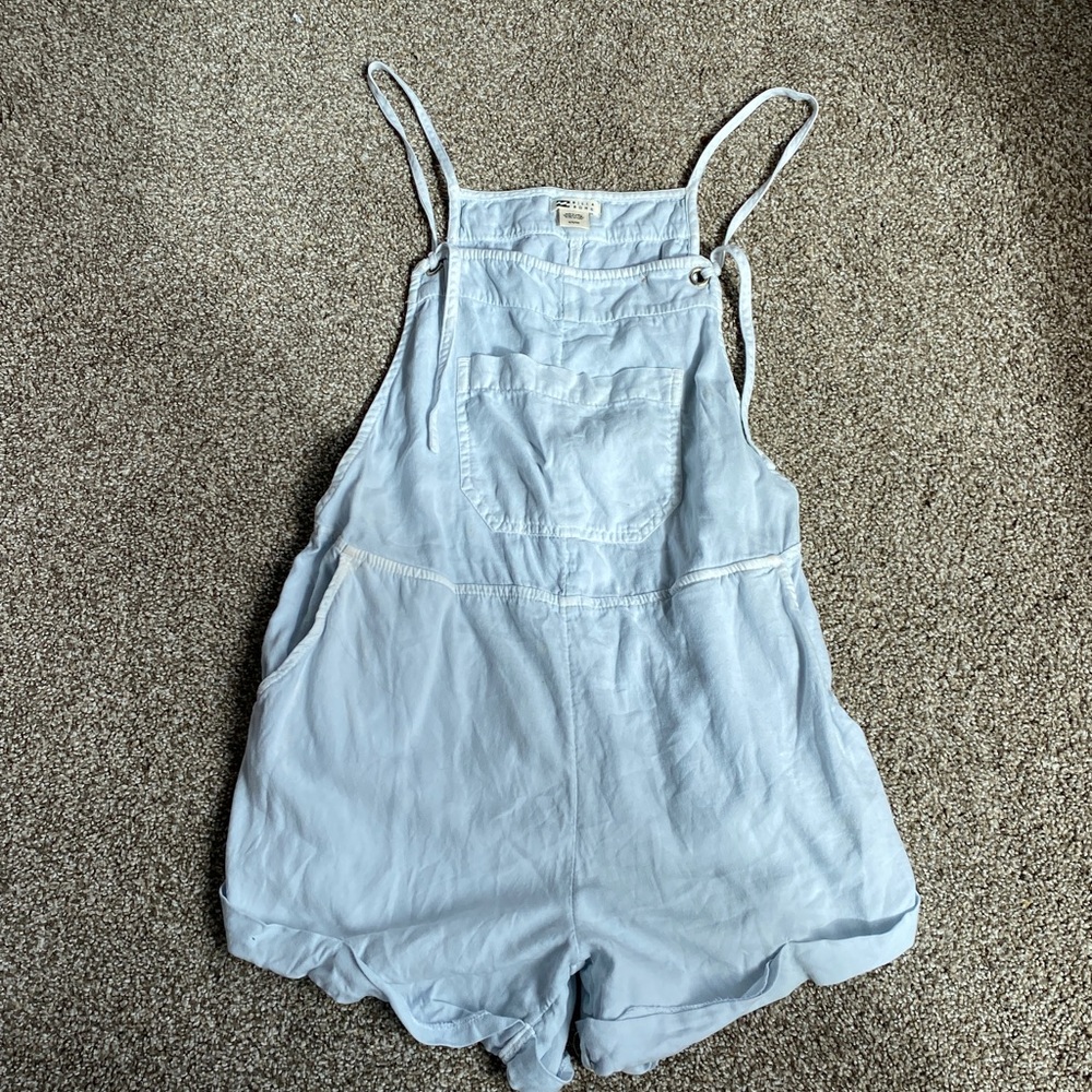 Billabong Sky Blue Denim Overalls